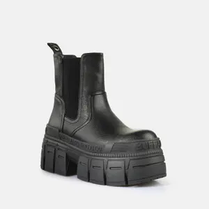Vegan nappa ankle boots for women Buffalo Gospher Chelsea