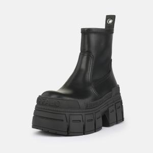 Vegan nappa ankle boots for women Buffalo Gospher image-1