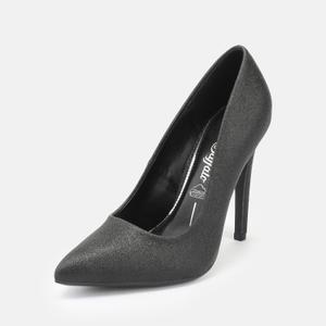 Vegan textile high heels for women Buffalo Sienna Pump image-3