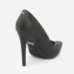 Vegan textile high heels for women Buffalo Sienna Pump image-5