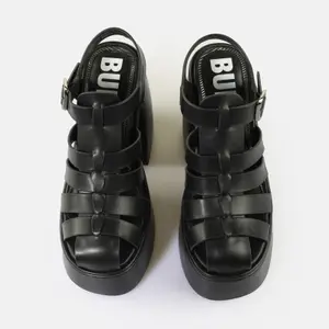 Sandales à talon femme Buffalo Heart Fisher Vegan Nappa image-3