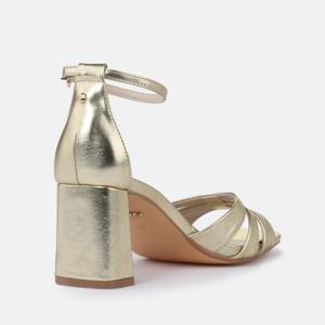 Vegan nappa heeled sandals for women Buffalo April TS image-5