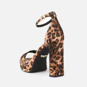 Sandalias de tacón vegan satén mujer Buffalo June Neat image-1