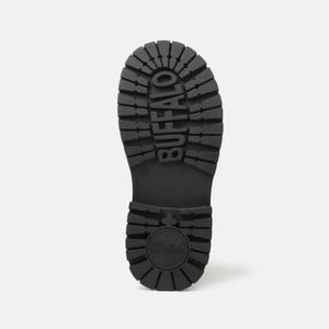 Vegan Wedge Mules Buffalo Lennox Cross image-4