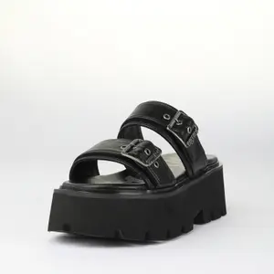 Sandales compensées femme Buffalo Brake Two Strape image-1