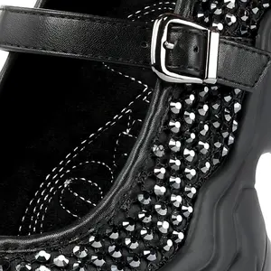 Women's wedge shoes Buffalo Binary Glam image-5