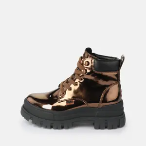 Vegan patent laarsjes voor dames Buffalo Aspha image-4