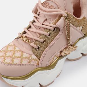 Vegan nappa sneakers for women Buffalo Binary Glam L image-3