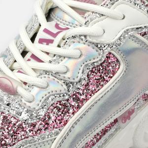 Vegan nappa/glitter trainers for women Buffalo Cld Chai image-2