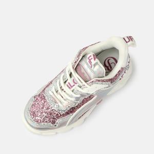 Vegan nappa/glitter trainers for women Buffalo Cld Chai image-6