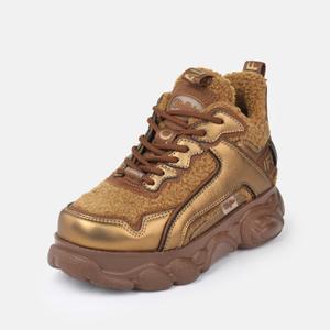 Wegańskie sneakersy nappa/eko-futro damskie Buffalo Cld Chai Warm image-2