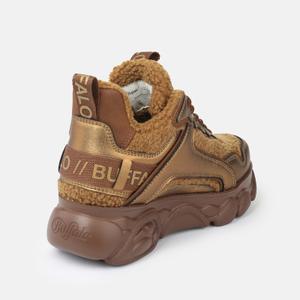 Wegańskie sneakersy nappa/eko-futro damskie Buffalo Cld Chai Warm image-3