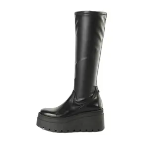 Botas de couro com patente para mulheres Buffalo Lift image-1