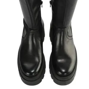 Botas de couro com patente para mulheres Buffalo Lift image-6