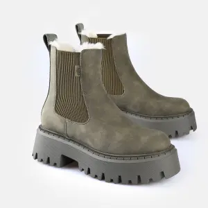 Damen Stiefeletten Buffalo Aspen Chelsea Warm image-2