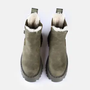 Damen Stiefeletten Buffalo Aspen Chelsea Warm image-3