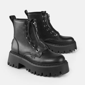 Stövlar för kvinnor Buffalo Aspen Front Zip image-1