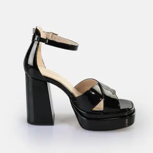 Women's wedge sandals Buffalo May Cross image-4