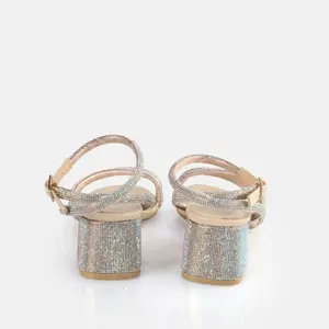 Women's heeled sandals Buffalo Lilly Spark - Vegan Glitter image-2