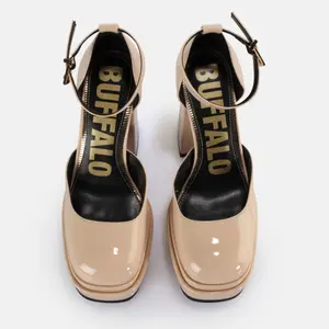 Women's high heel shoes Buffalo May W Dorsay - Vegan Patent image-5