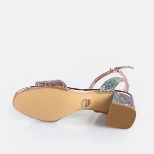 Women's heeled sandals Buffalo Rainelle - Vegan Glitter image-5