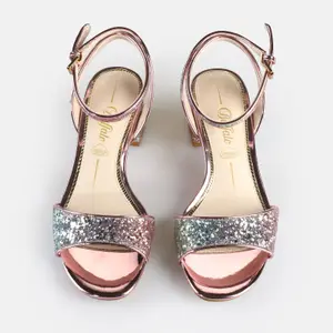 Women's heeled sandals Buffalo Rainelle - Vegan Glitter image-4