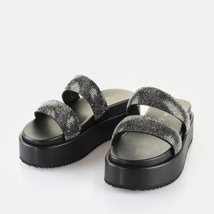 Mules com salto para mulher Buffalo Noa TS - Vegan Glitter image-2