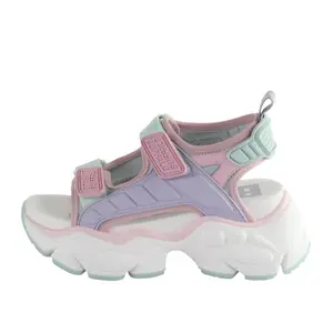 Sandálias de plataforma feminina Buffalo Binary Track - Vegan Lycra/Rubber image-1