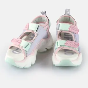 Sandálias de plataforma feminina Buffalo Binary Track - Vegan Lycra/Rubber image-5