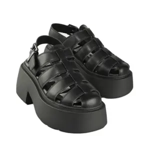 Women's wedge sandals Buffalo Vicious Fisher - Vegan Nappa image-2