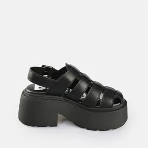 Women's wedge sandals Buffalo Vicious Fisher - Vegan Nappa image-0