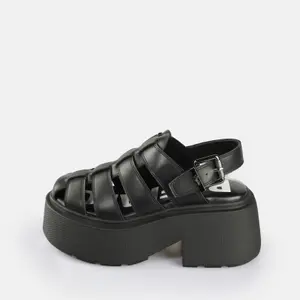 Women's wedge sandals Buffalo Vicious Fisher - Vegan Nappa image-1