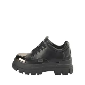 Derbie woman Buffalo Aspha Cls Steel - Vegan Nappa image-0