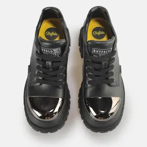 Derbie woman Buffalo Aspha Cls Steel - Vegan Nappa image-4