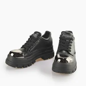 Derbie woman Buffalo Aspha Cls Steel - Vegan Nappa image-1