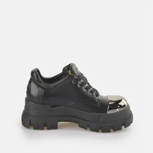 Derbie woman Buffalo Aspha Cls Steel - Vegan Nappa image-6