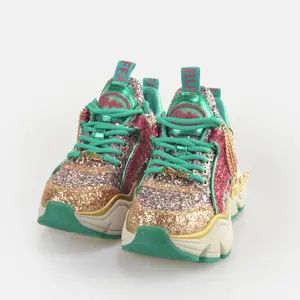 Damestrainers Buffalo Binary Glam - Vegan Glitter image-1