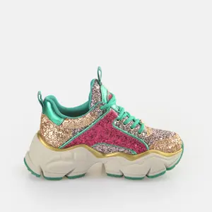 Damestrainers Buffalo Binary Glam - Vegan Glitter image-6