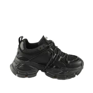 Baskets en vegan nappa et mesh femme Buffalo Saturn Lace