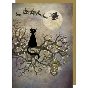 Doppio biglietto di Natale Bug Art image-0