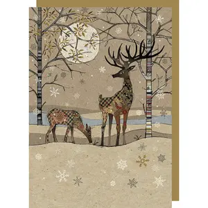 Doppelte Weihnachtskarte Bug Art image-0