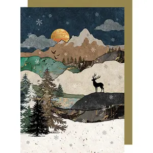 Doppelte Weihnachtskarte Bug Art image-0