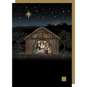 Doppelte Weihnachtskarte Bug Art image-0