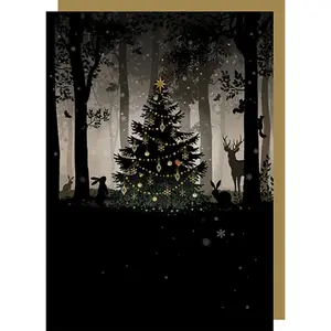 Doppelte Weihnachtskarte Bug Art image-0