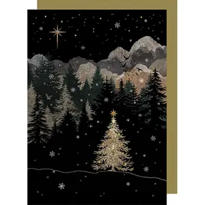 Doppelte Weihnachtskarte Kiub Bug Art image-0