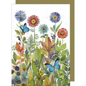 Tarjeta doble Bug Art P004 image-0
