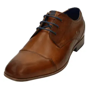 Leather Lace-Up Derby Shoes Bugatti image-2