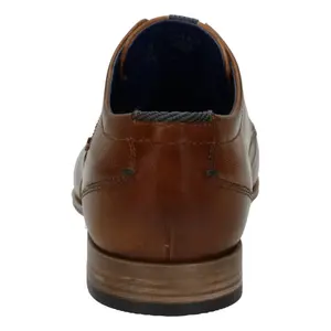 Leather Lace-Up Derby Shoes Bugatti image-4