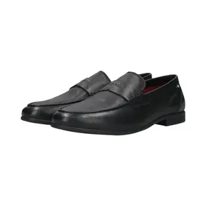 Loafers i läder Bugatti image-2