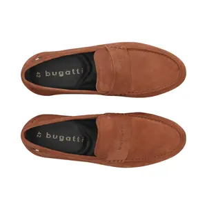 Loafers i läder Bugatti image-3